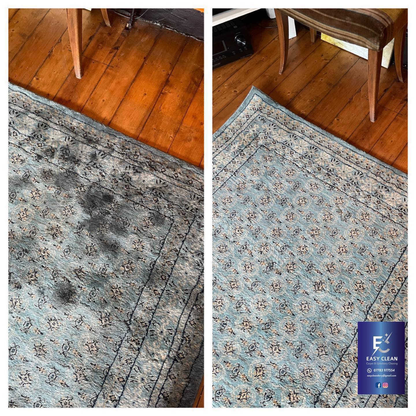 Rug cleaning transformation