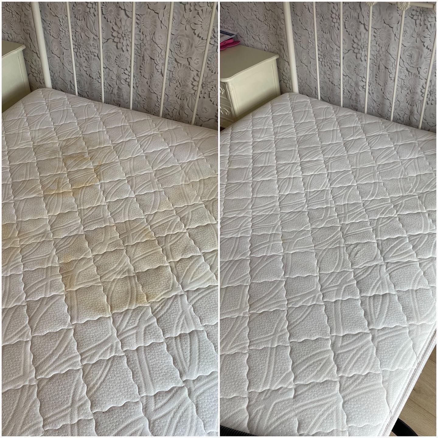 Mattress stains removed